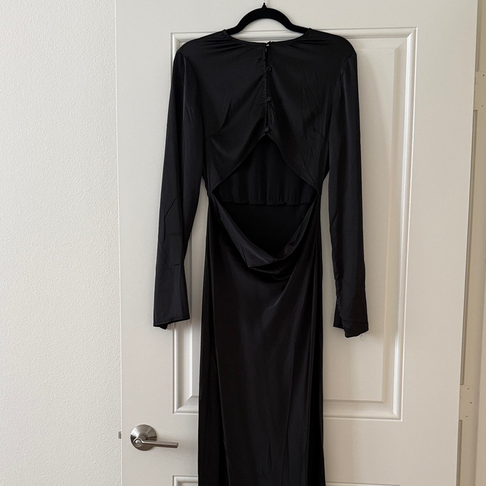 Lioness Black Long Sleeve Dress